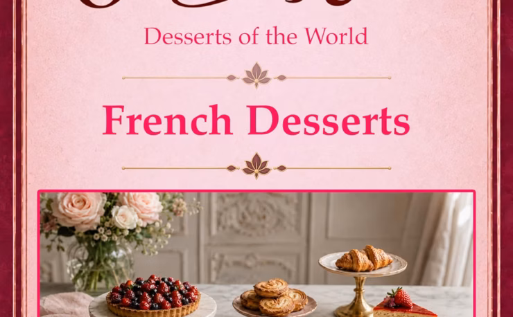 Sweet Journeys - French Desserts (Recipes & Cookbook)