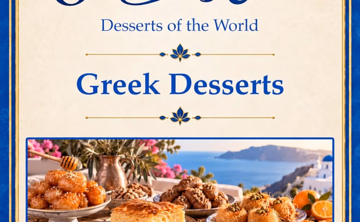 Sweet Journeys - Greek Desserts (Recipes & Cookbook)
