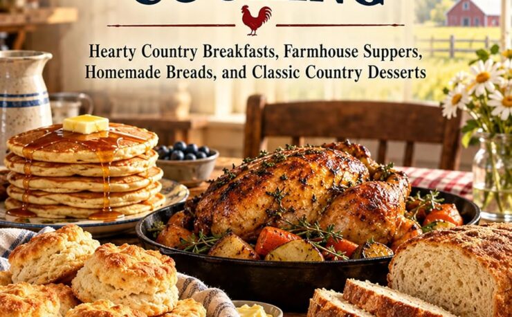 Old-Fashioned Farmhouse Cooking (Recipes & Cookbook)